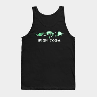 Irish Yoga St. Patrick's Day Funny - Funny Drinking Tank Top